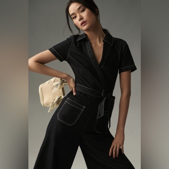 Anthropologie Pants - ✨ Anthropologie Colette Wrap Jumpsuit Sz 6